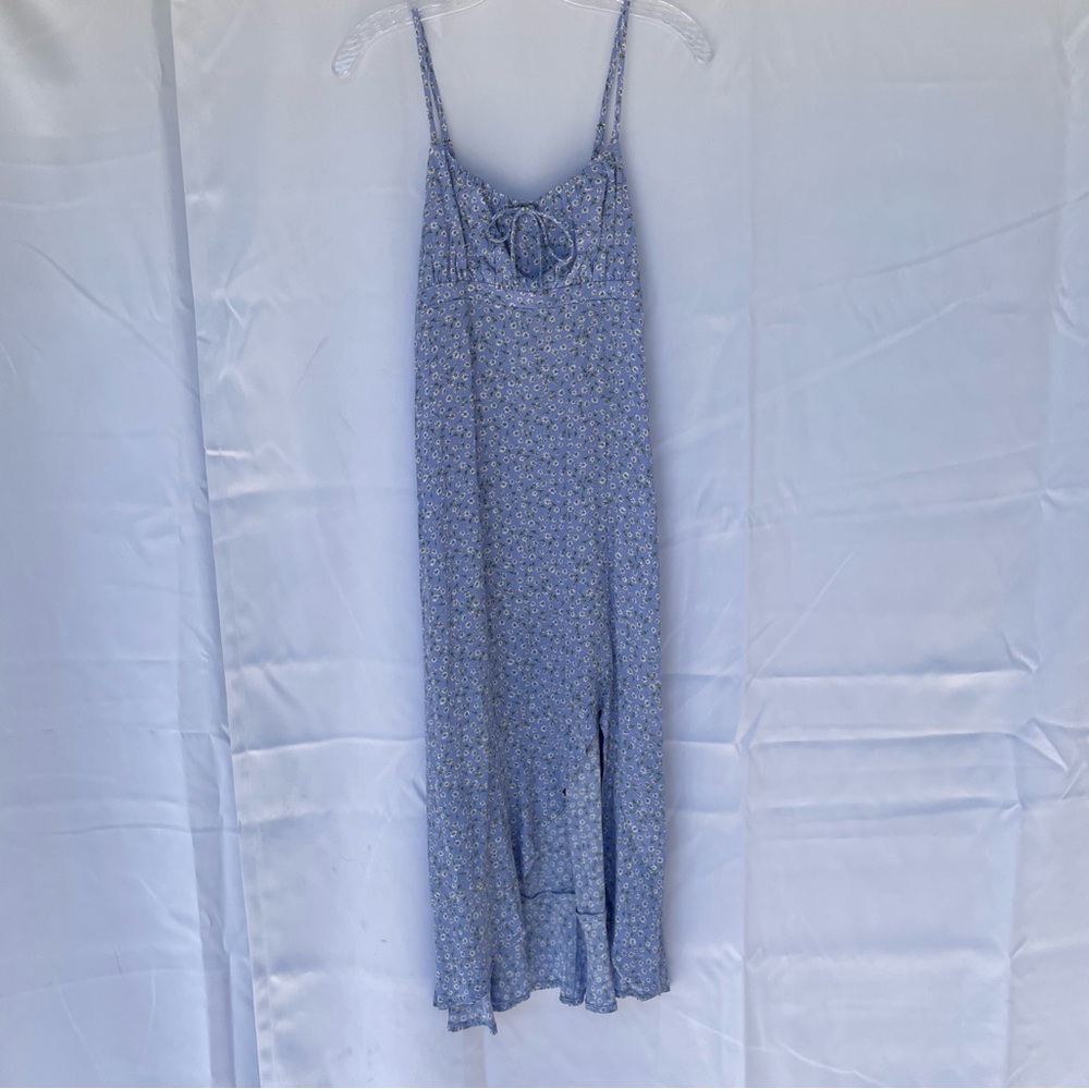 Stitch & Pine Womens Floral  Spaghetti Strap Dress Size Small Feminine Coquette